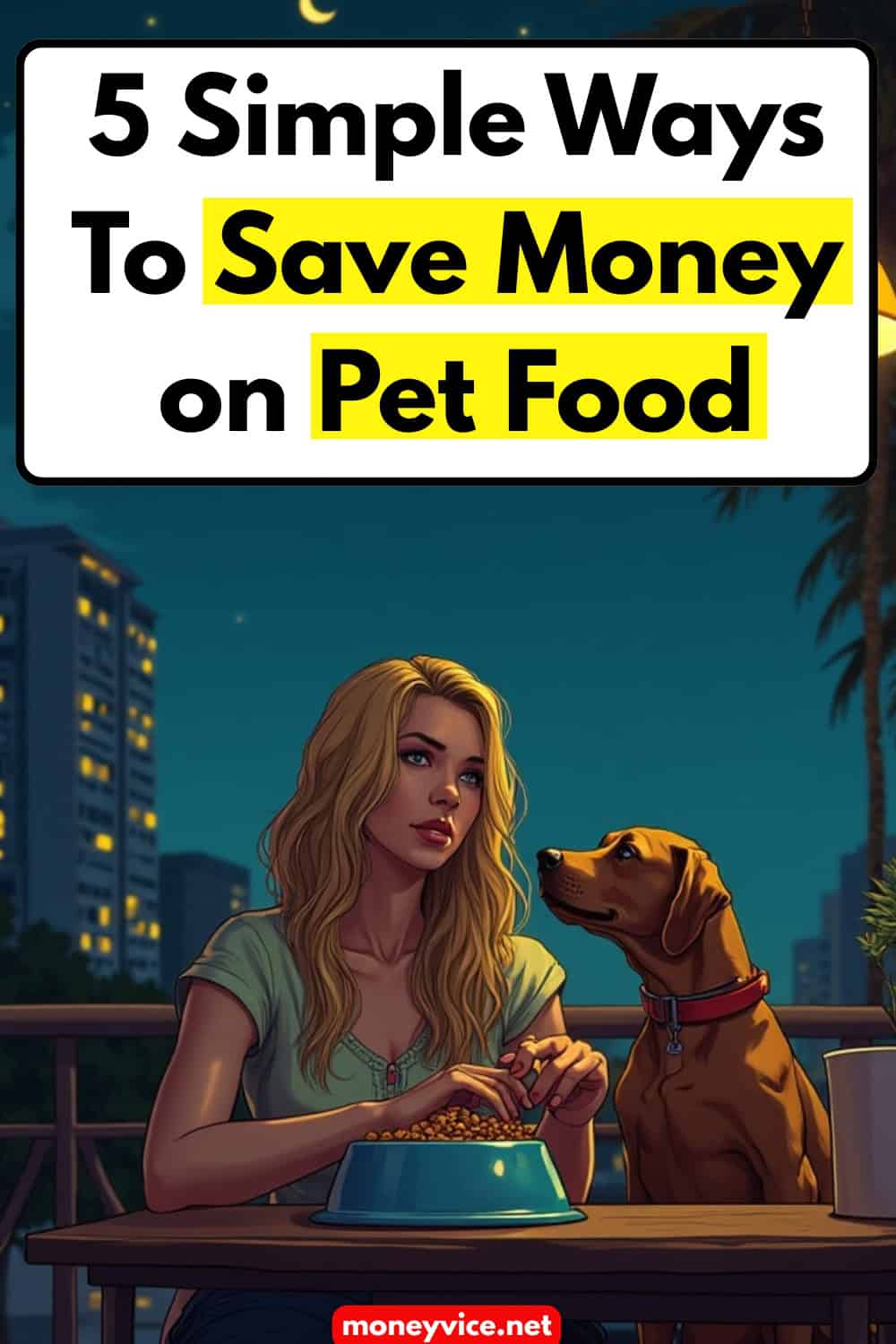 Save Money on Pet Food, Tips for Budget Pet Care, Affordable Pet Food Ideas, Money Vice Pet Savings, Financial Advice for Pet Owners.